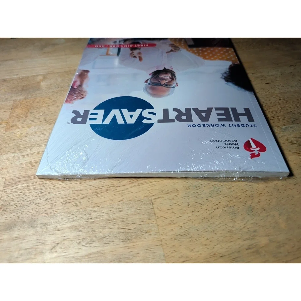 2020 Heartsave First Aid CPR AED Student Workbook by Aha, New Sealed